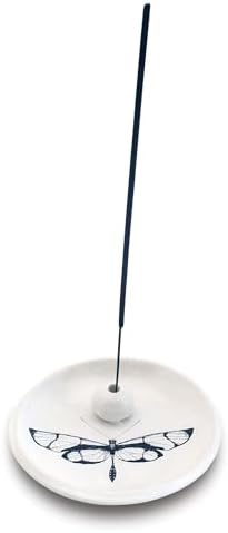 Skeem Citronella Incense Holder - Ceramic Burner for 3 Incense Sticks
