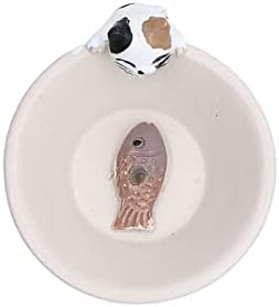 Newwe Mini Cat Incense Stick Holder Cute Animal Resin Burner