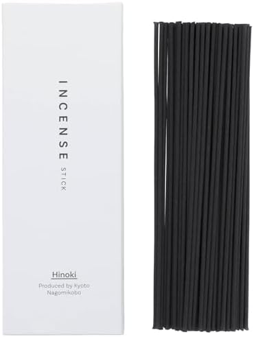 Kyoto Hinoki Incense Sticks - 60 Sticks for Relaxation and Meditation