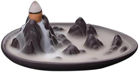 Yeehtech Incense Burner Ceramic Backflow Censer Holder