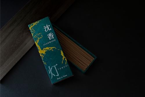 TOMORI Premium Japanese Agarwood Incense Sticks 60 Sticks Set