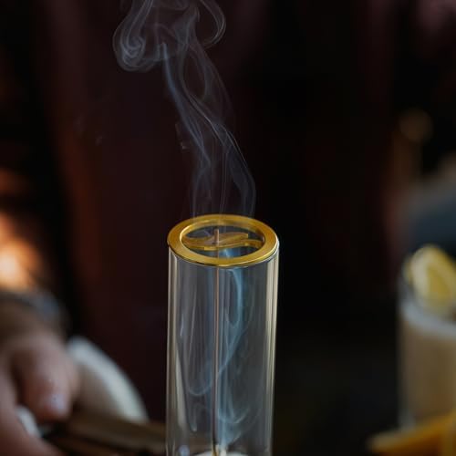 Gramstormax Incense Holder with Glass Ash Catcher