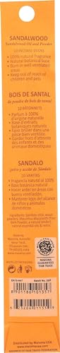 Maroma EDA Incense Sandalwood 10 Count