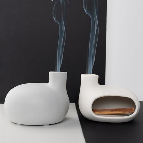 Modern Terracotta Palo Santo Holder Incense Burner