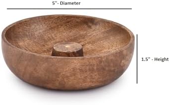 EDHAS Incense Burner Stick Holder Bowl for Home Decor