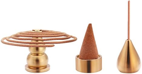 Chenshuo Brass Incense Burner with 3 Styles