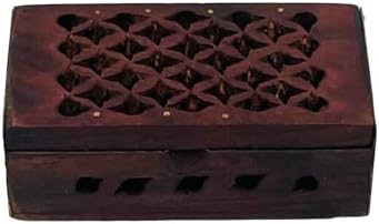 Golden Amber 10 Grams with Rosewood Box for Meditation and Purification