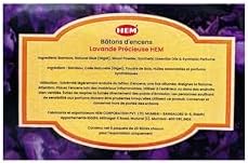 Hem Lavender Incense Sticks 200g Total