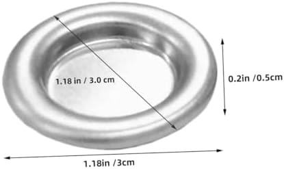 ABOOFAN 20 Pcs Alloy Incense Tray Burner for Home Decor