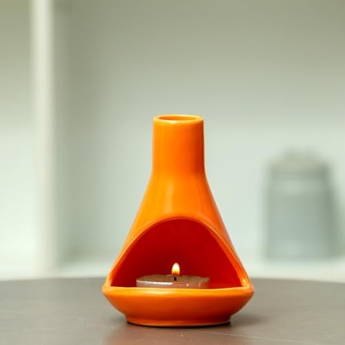Handmade Ceramic Chiminea for Palo Santo and Candles