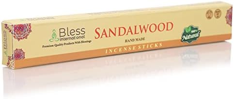 Bless Natural Sandalwood Incense Sticks 25 Sticks 14 OZ