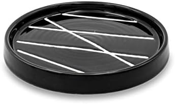 Bursera Onyx Ceramic Plate with Tree Planted