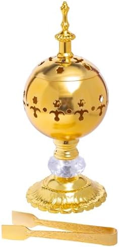 Frankincense Incense Burner with Tong for Cone and Charcoal