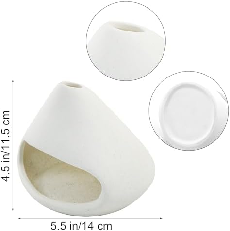 MrMrKura 3-in-1 Palo Santo Incense Burner Holder White