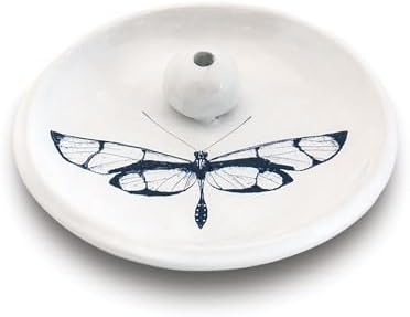 Skeem Citronella Incense Holder - Ceramic Burner for 3 Incense Sticks
