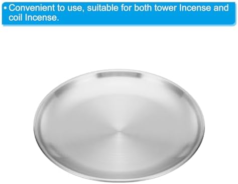 PATIKIL 55 Inch Incense Burner Plate 2 Pack