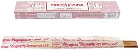 Satya Positive Vibes Incense Sticks Pack of 3