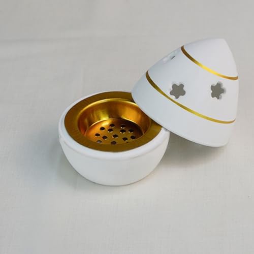 Amosfun 10pcs Small Incense Burner Screen - 23 Inch Metal Charcoal Screen for Home Fragrance