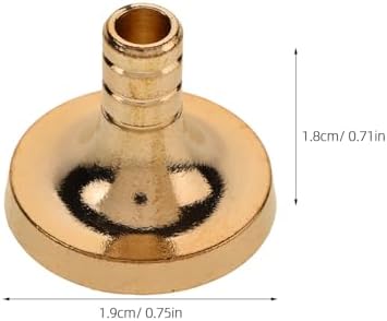 Vosarea 5pcs Copper Incense Cone Holder for Home Fragrance