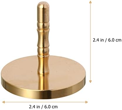 Artibetter Brass Incense Ash Press for Home Fragrance