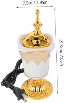 BESTYASH Electric Ceramic Incense Burner for Home Decor