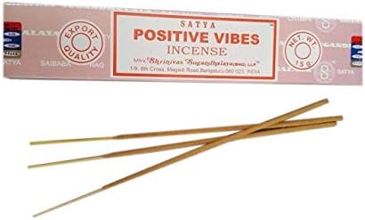 Satya Positive Vibes Incense Sticks Pack of 3