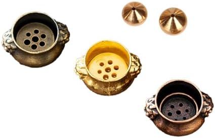 Copper Incense Burner Holder for Joss Stick Tower Incense Coil