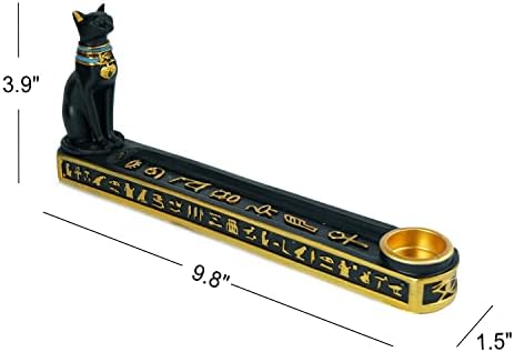 OwMell Egyptian Incense Holder with Ash Catcher