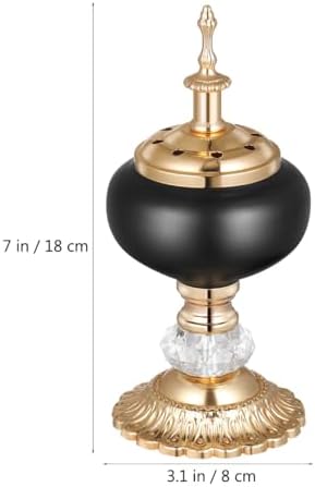 PRETYZOOM Resin Incense Burner with Handle