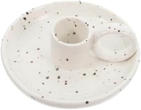 Garneck Ceramic Incense and Candle Holder with Handle