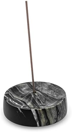 Bursera Black Marble Incense Holder