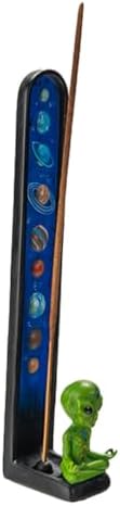 Pacific Giftware Colorful Alien Incense Holder Galactic Explorer Decor