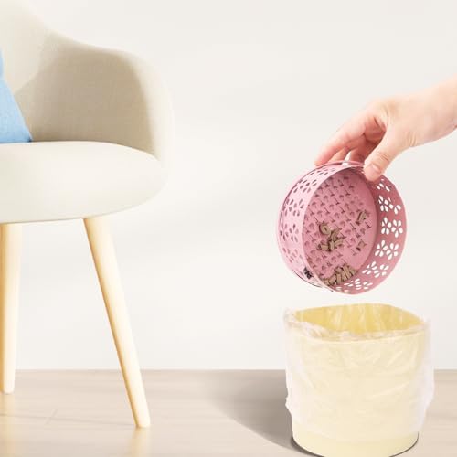 Spiral Coil Incense Burner Holder with Handle Pink