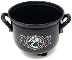 Vrinda Tree of Life Iron Incense Burner - Decorative for Meditation and Rituals