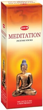 HEM Meditation Incense Sticks Pack of 6 120 Count 301g