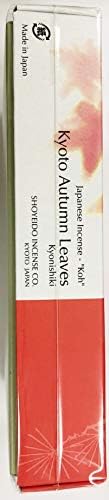 Shoyeido Kyoto Autumn Leaves Incense 450 Sticks