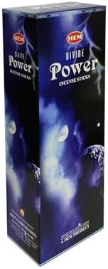 HEM Divine Power Incense Sticks 120 Sticks 6 Boxes 9 Inches Long