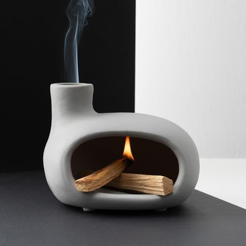 Modern Terracotta Palo Santo Holder Incense Burner