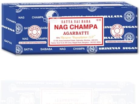 Satya Sai Baba Nag Champa Agarbatti 250gms Incense Sticks