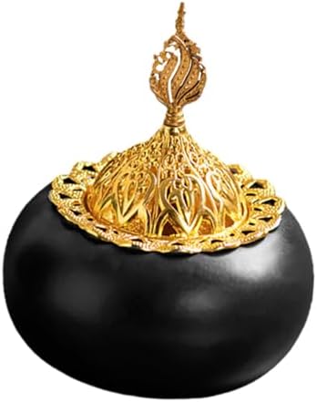 Vintage Ceramic Incense Burner for Home and Aromatherapy