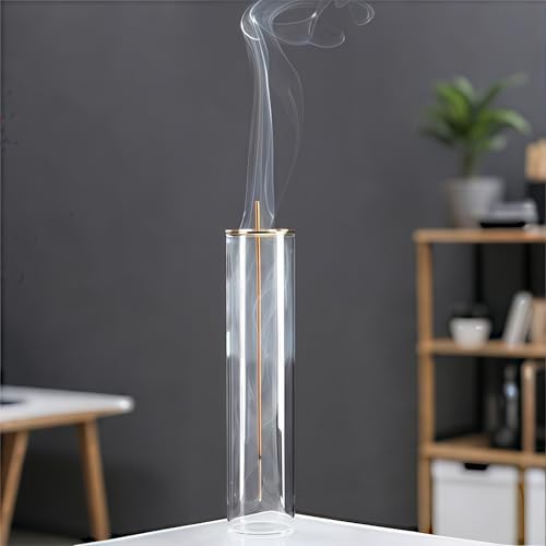 Gramstormax Incense Holder with Glass Ash Catcher