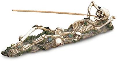 Skeleton Incense Burner Holder Collector