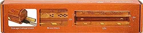 Rani Brand Premium Wood Incense Burner Box