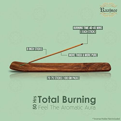 Raajsee Patchouli Incense Sticks 100gm Pack