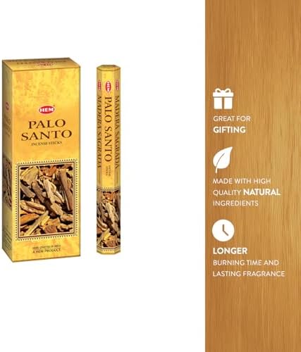 HEM Palo Santo Incense Sticks 120 Total