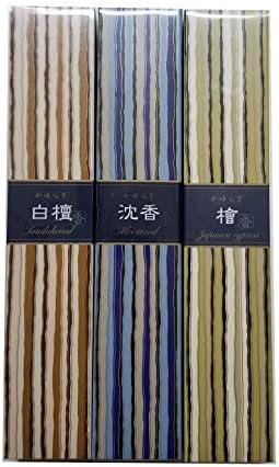 Nippon Kodo Kayuragi Incense Set of 3 Scents 40 Sticks Each