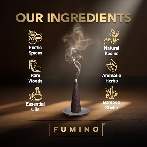 Fumino Incense Cones Fresh Multipack Bundle 6 Boxes 90 Pieces