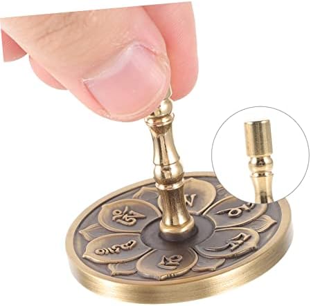 Six Character Proverbs Incense Press Molds Copper Decorative