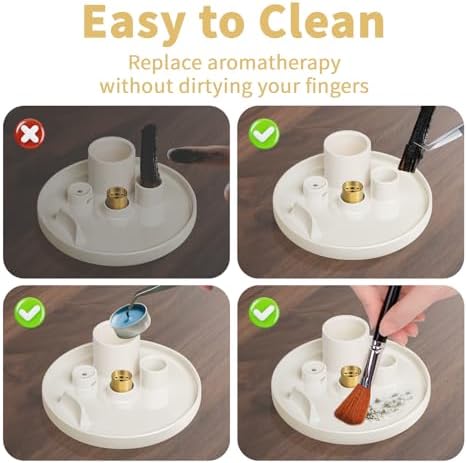 Luvan 5 in 1 Incense Candle Holder with Ash Tray