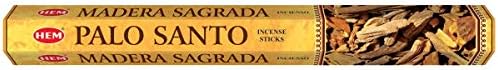HEM Palo Santo Incense Sticks 120 Sticks 6 Packs 9 Inches